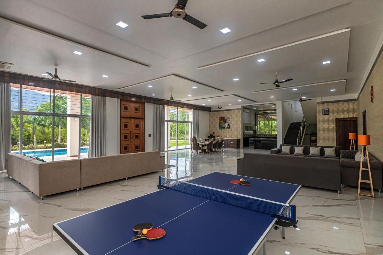 Saffronstays Odyssey, Karjat - 10 Acres Pet-Friendly Estate With Swimming Pool Chinchavli Eksteriør bilde