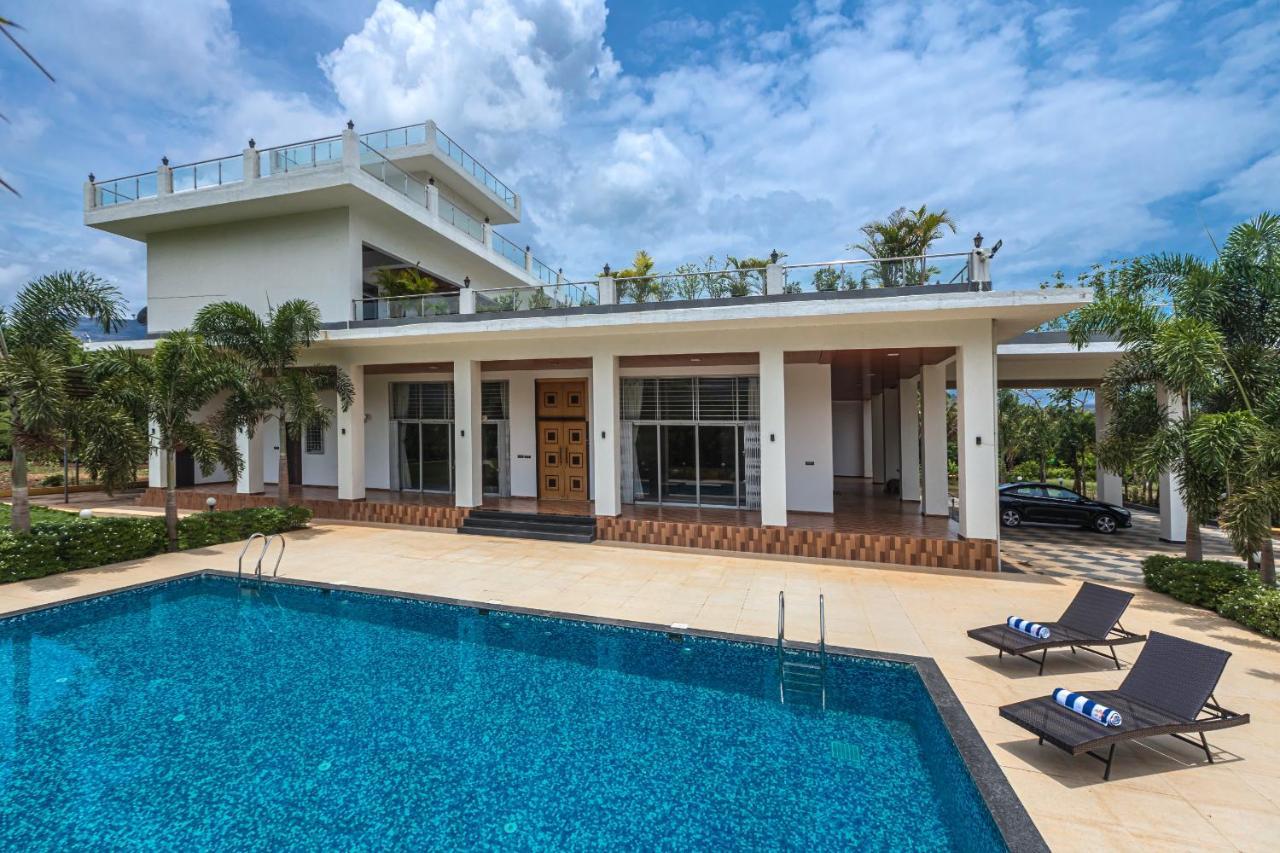 Saffronstays Odyssey, Karjat - 10 Acres Pet-Friendly Estate With Swimming Pool Chinchavli Eksteriør bilde