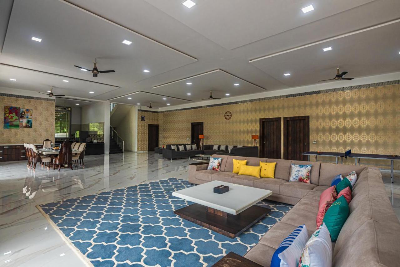 Saffronstays Odyssey, Karjat - 10 Acres Pet-Friendly Estate With Swimming Pool Chinchavli Eksteriør bilde