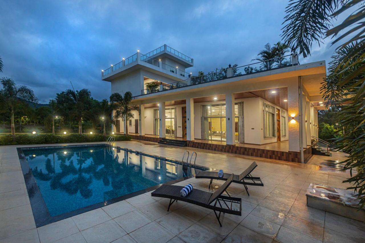 Saffronstays Odyssey, Karjat - 10 Acres Pet-Friendly Estate With Swimming Pool Chinchavli Eksteriør bilde